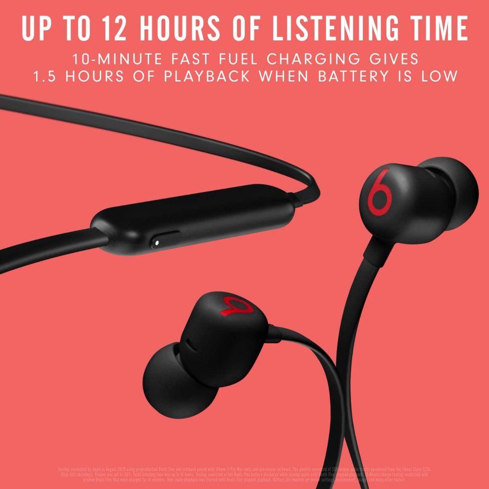 Навушники Beats Flex All-Day Wireless Beats Black (MYMC2)