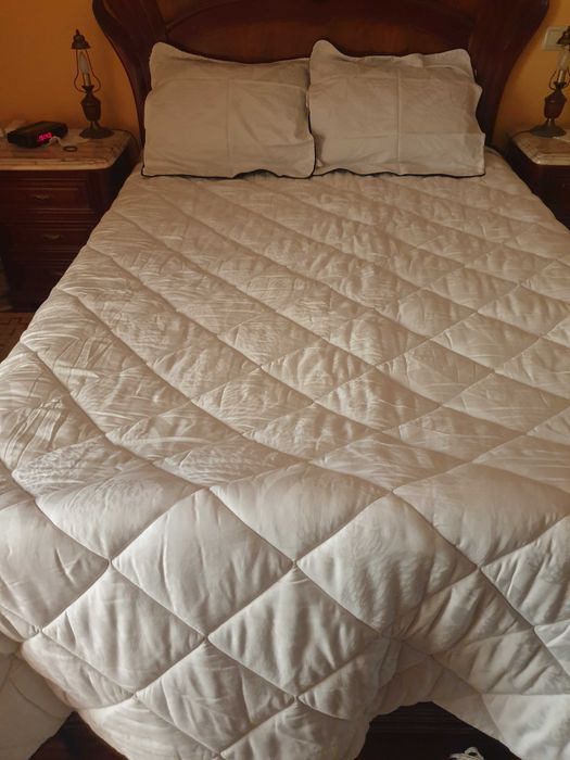 Edredom aquecimento dupla face casal 2.40x2,60 nunca usado Lameirinho