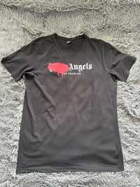 Czarna Koszulka Palm Angels Los Angeles - Rozmiar L