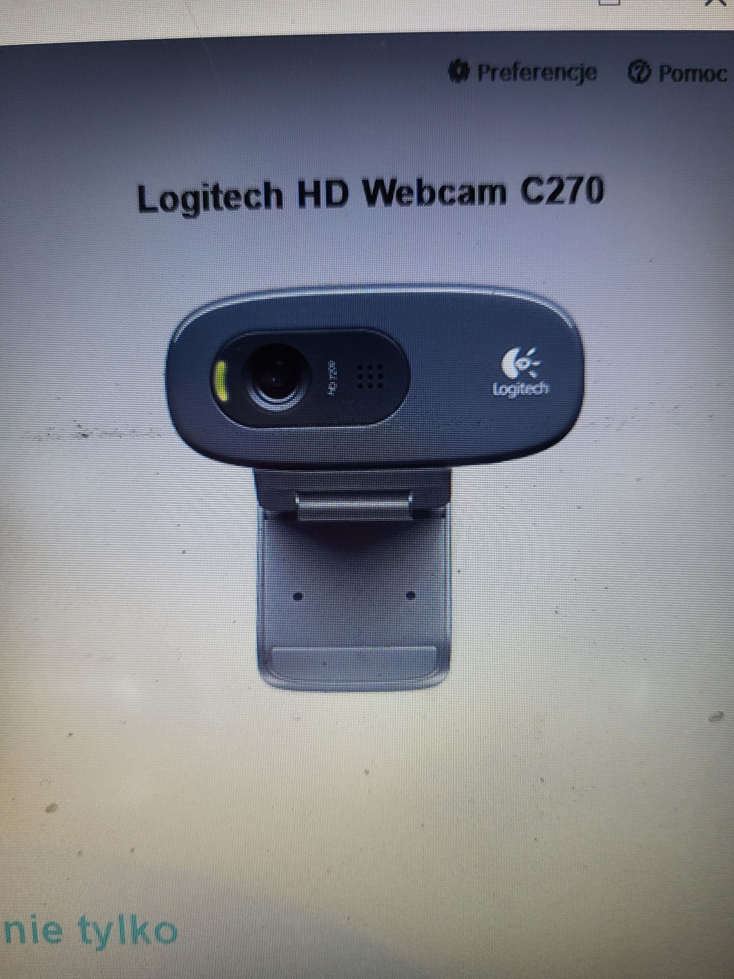Logitech C270 HD kamera internetowa