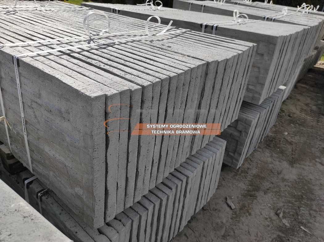 OGRODZENIA BETONOWE | ogrodzenie z płyt betonowych 50x200 | Bydgoszcz