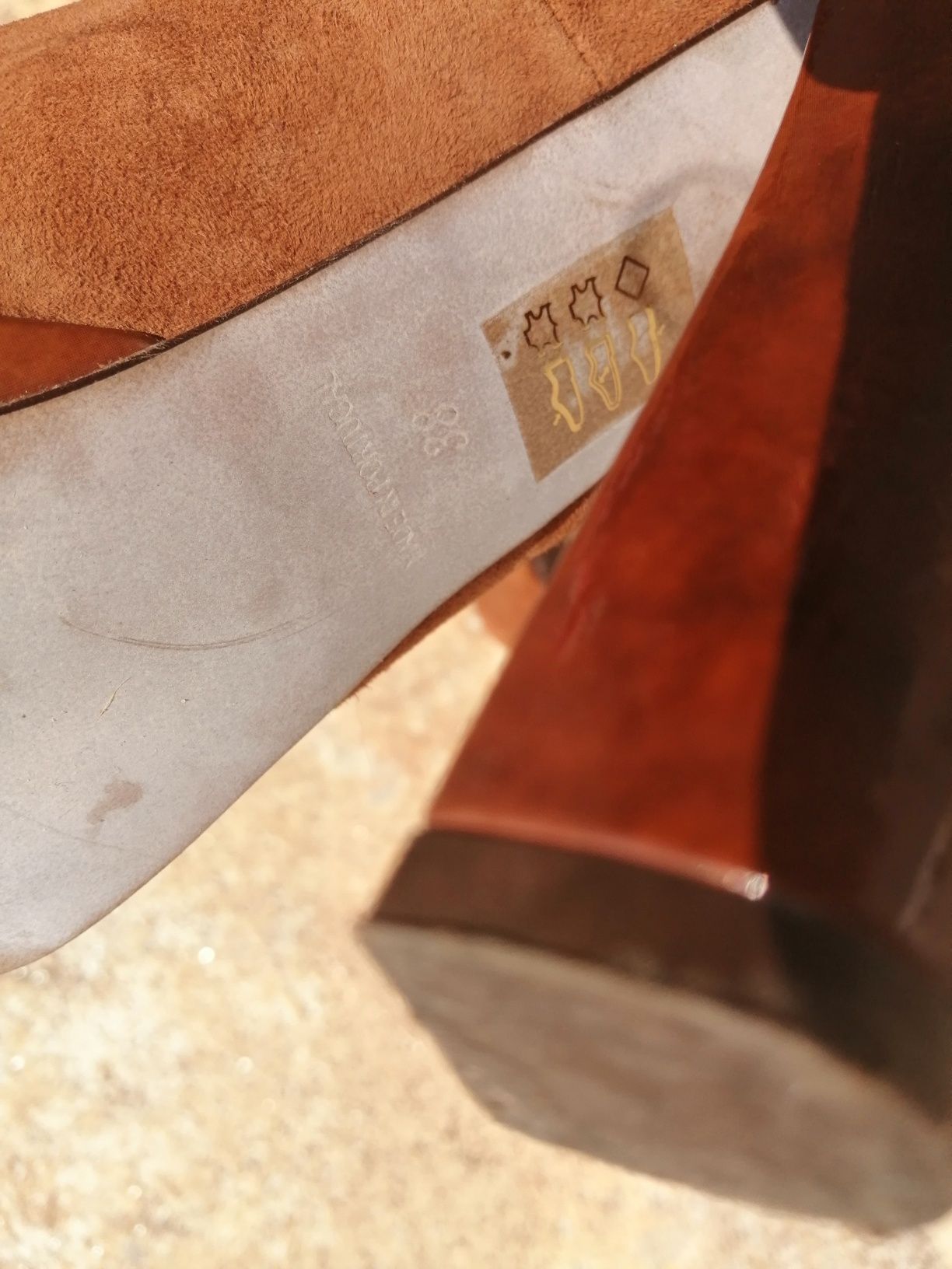 Sapatos mulher (pele)