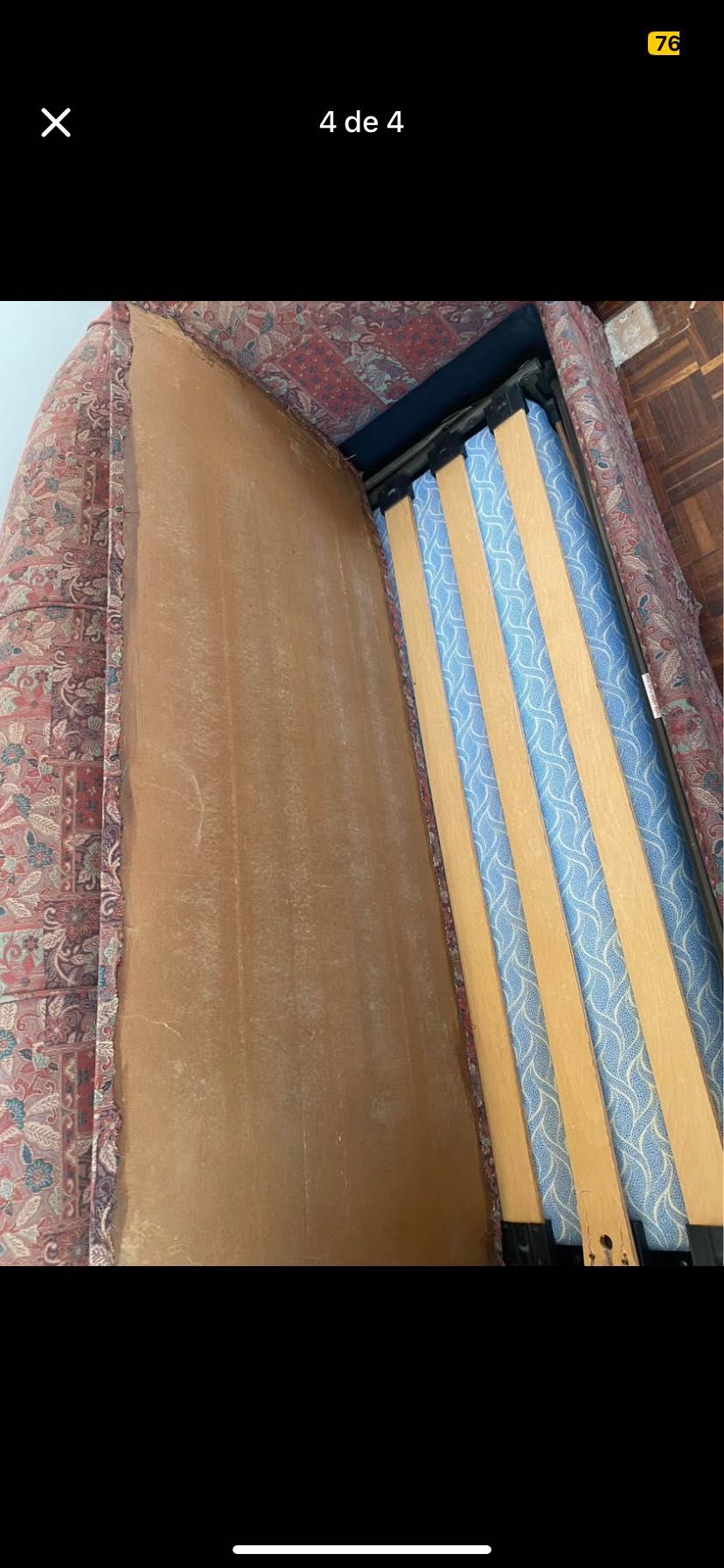 Ofereço sofá cama