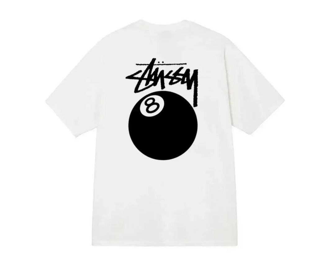 Чоловіча футболка Stussy 8 Ball Стусси с шаром куля унісекс мужская