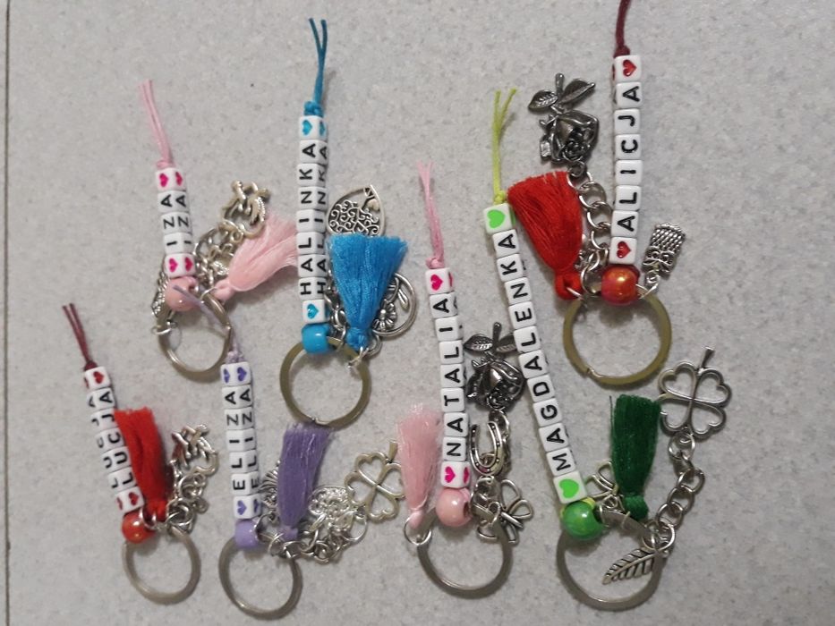 Breloczek z imieniem, okazje,prezent..