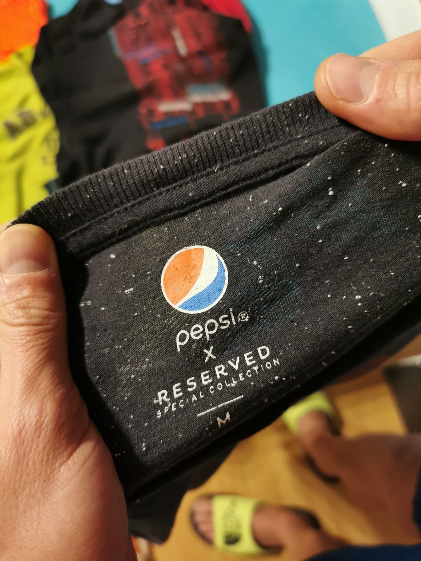Koszulka t-shirt z logo pepsi rozmiar M