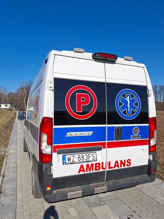 Fiat Ducato  Fiat Ducato Karetka Ambulans Kamper Świetny Stan Niski Przebieg