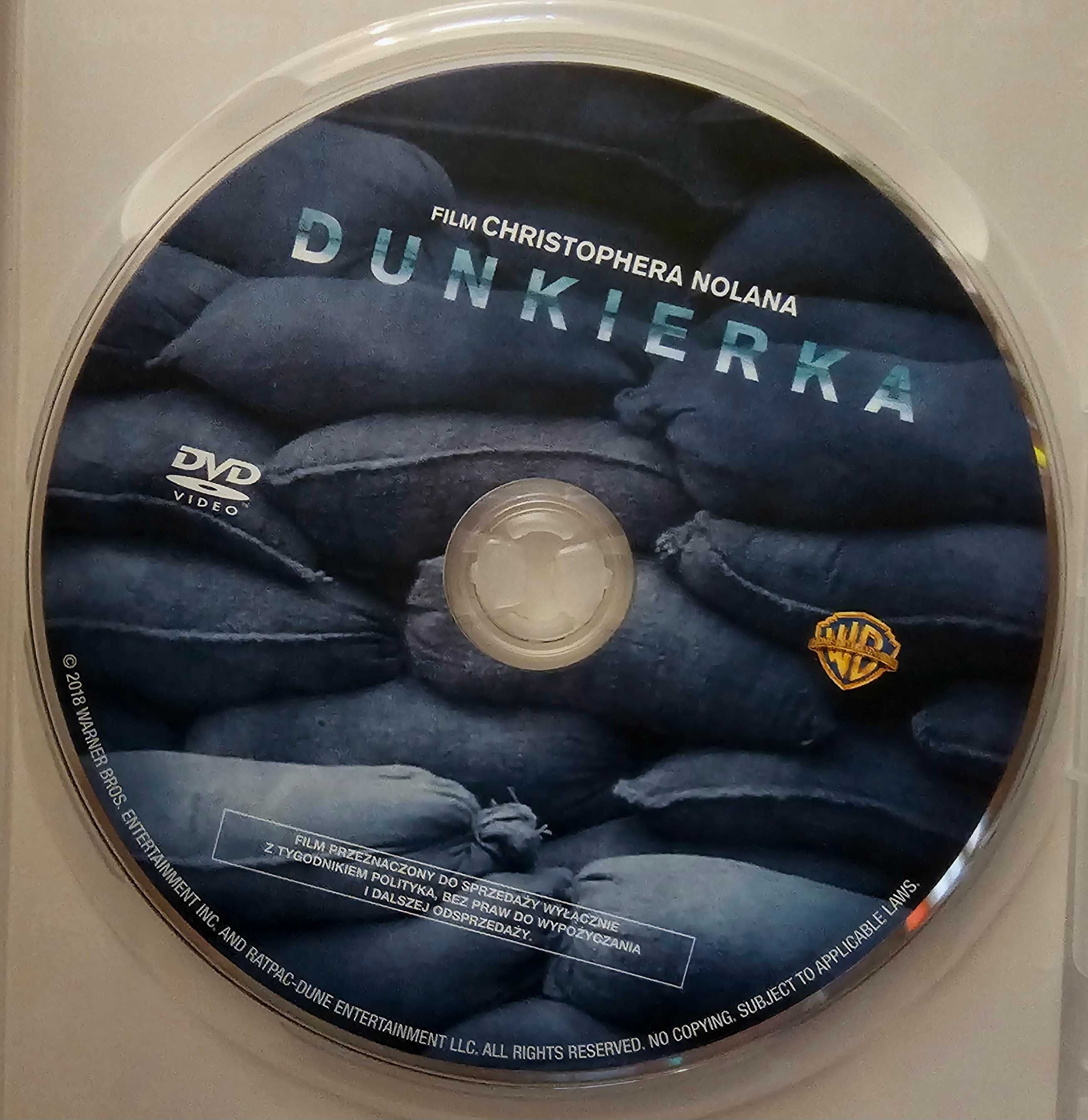 Dunkierka film dvd Christopher Nolan Oscar