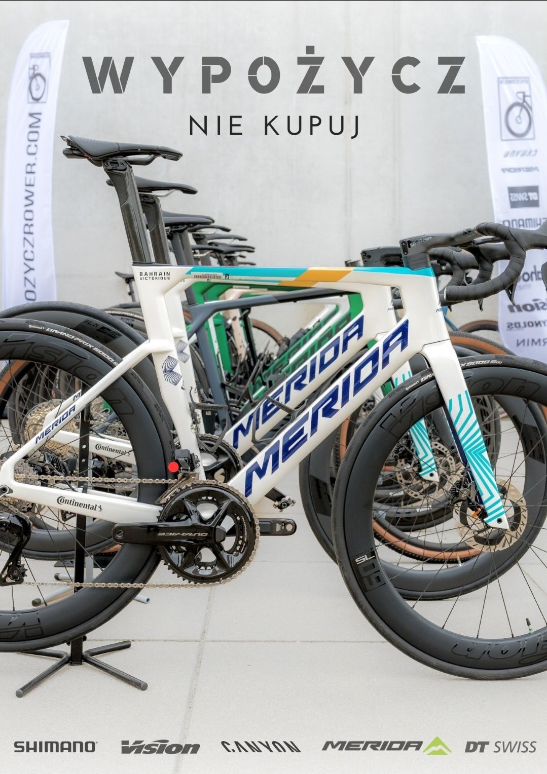 WYPOZYCZROWER.COM Canyon Inflite CF SL 7 (M177- 187) Axs Sram Gliwice