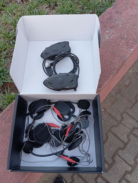 Conjunto de intercomunicadores para moto Midland