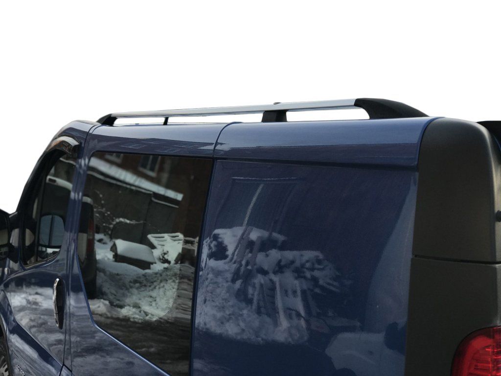 Renault Trafic 2001-2015 рейлінги хром на довгу базу