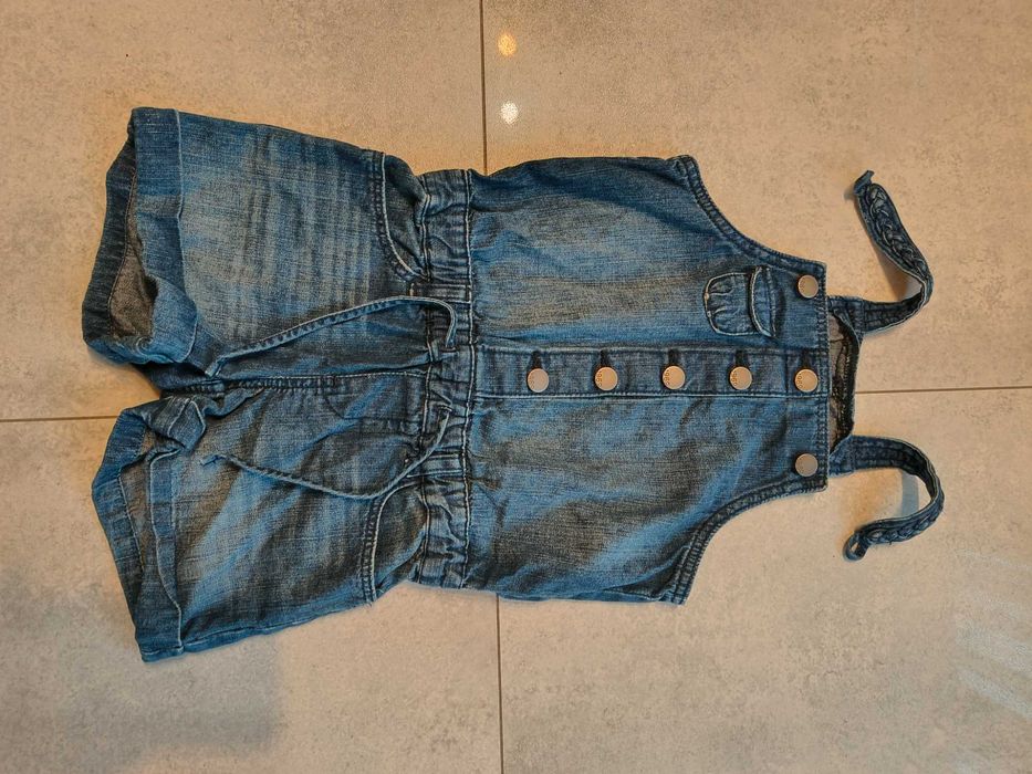 Kombinezon dżinsowy r.120