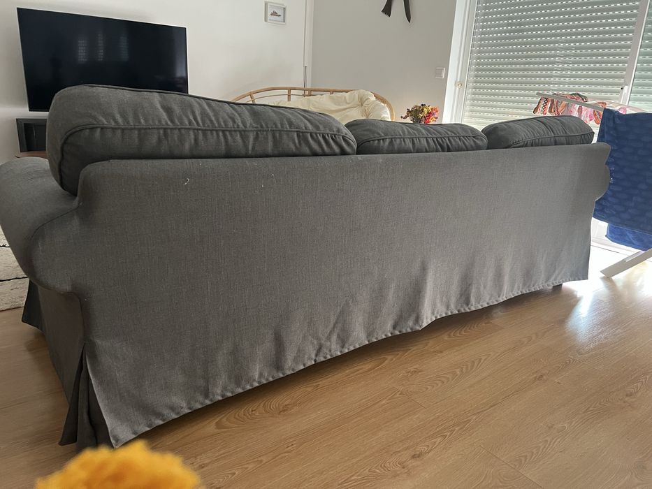 Sofa cinzento ikea