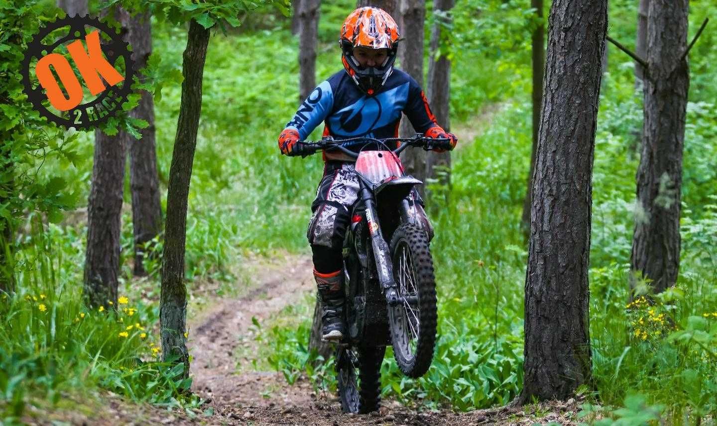 Wynajem MRF eDIRT pitbike offroad  szkolenia - OK2Race MRF YCF