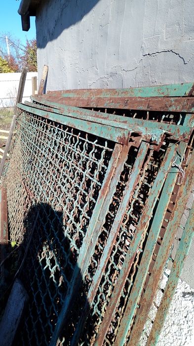 Забор металевий , важкий, 9 секцій