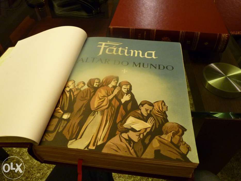 Livros 2 volumes "Fátima altar do mundo" 1953 (Baixa de Preço)