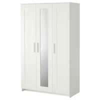 Szafa Ikea 3 drzwi biała 117x190 Brimnes Nowa w kartonach  Okazja IKea