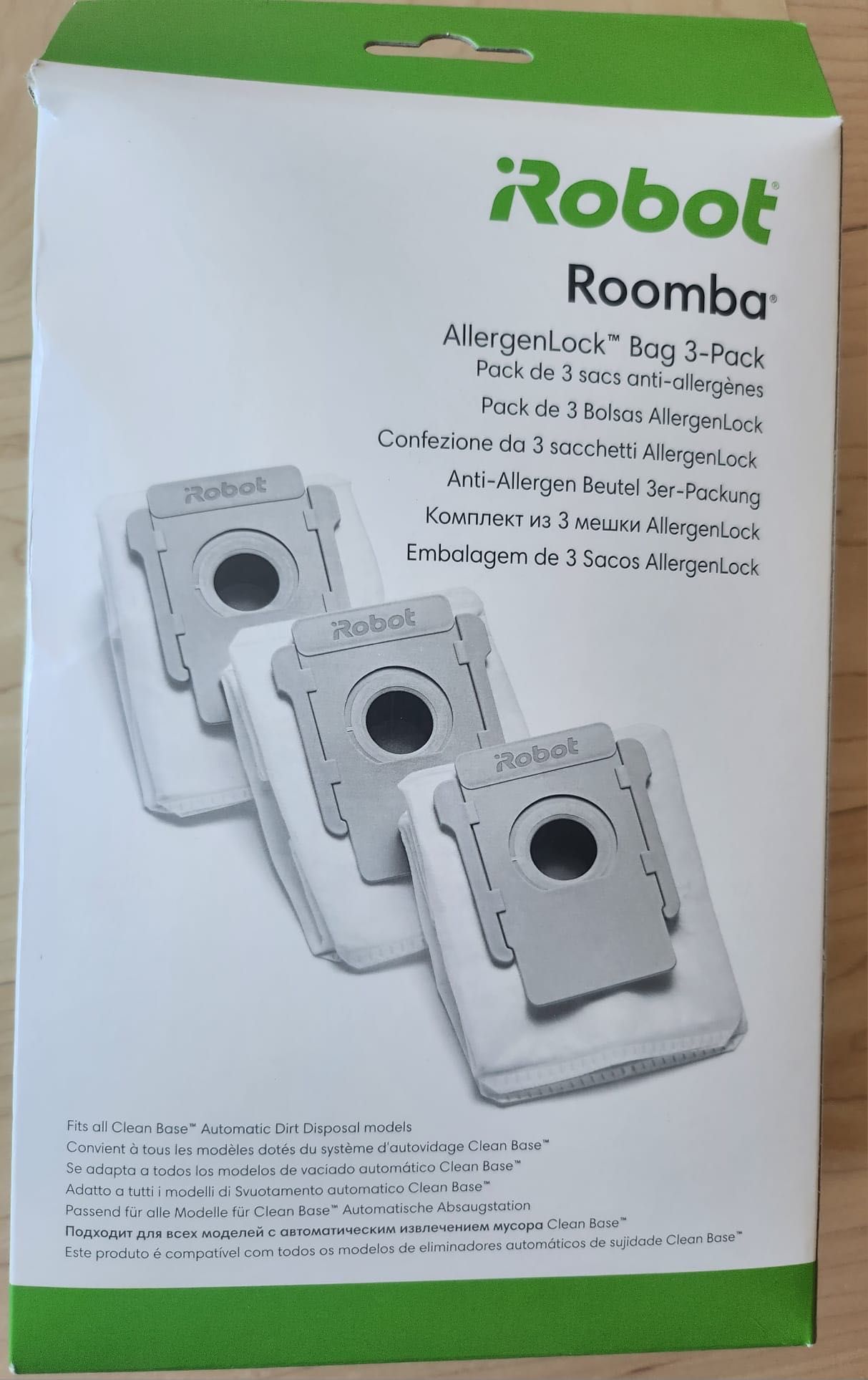 Robot aspirador - IROBOT Roomba i5 + 1 pack de 3 bolsas allergenlock