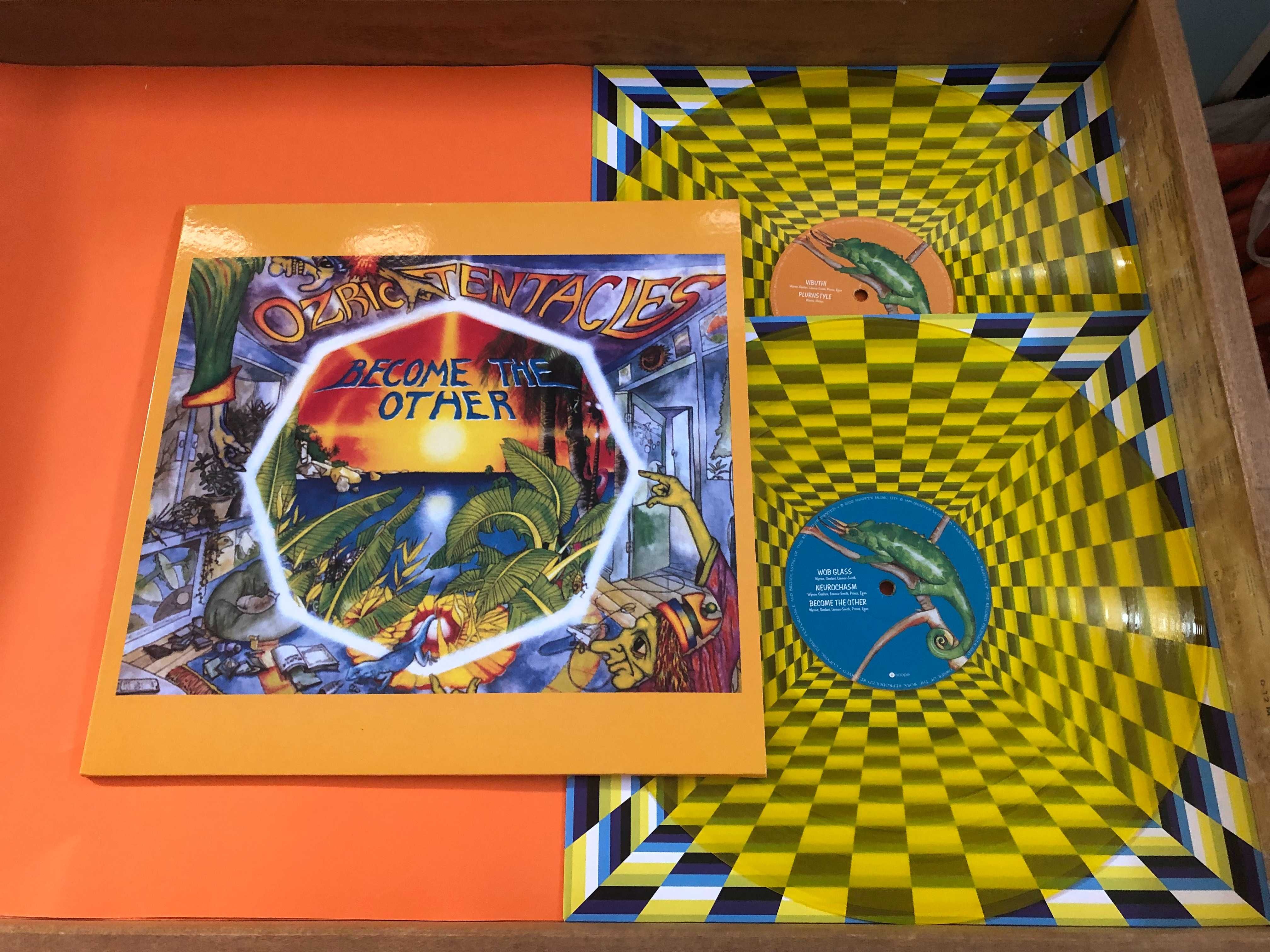 Ozric Tentacles ‎– Become The Other 2LP Vinil NM/NM Space Rock, Psych