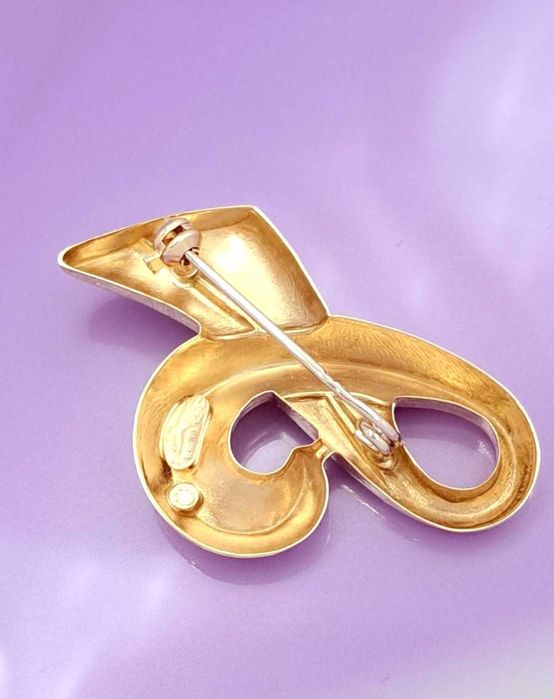 WYPRZEDAŻ !-25% Broszka Złota pr.585 Z-985