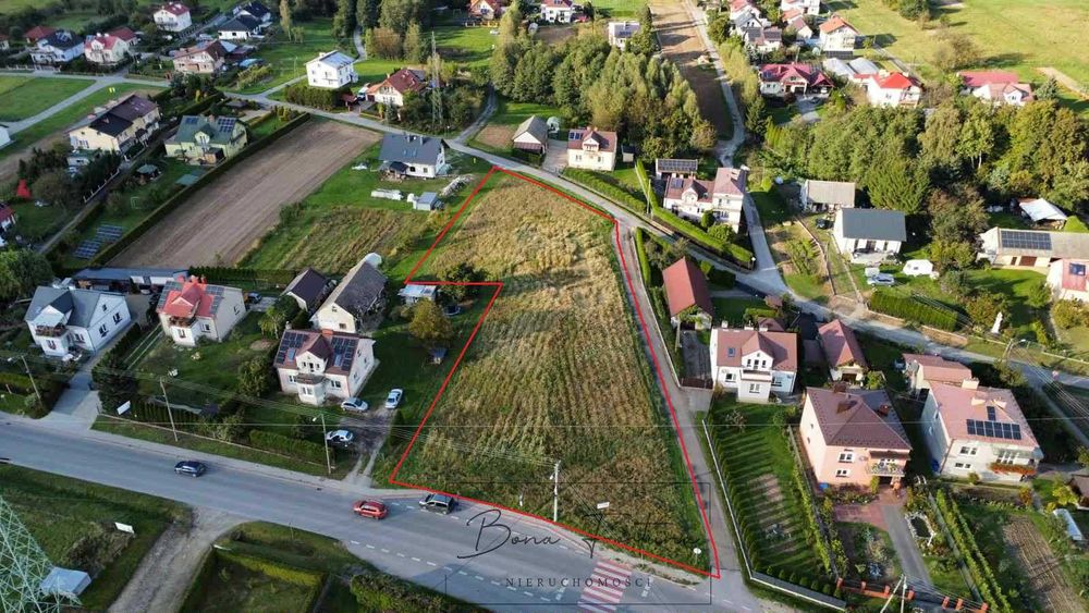 Działka pod komercję 0,3687 ha - Jasło, ul. Mickiewicza