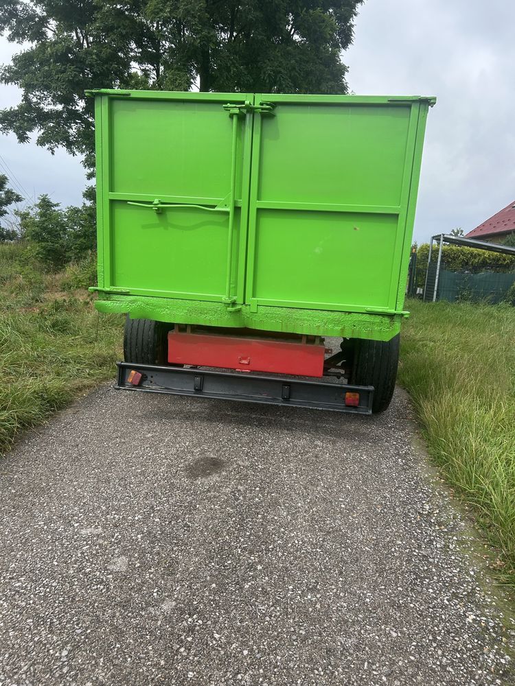 Przyczepa kontener wywrotka