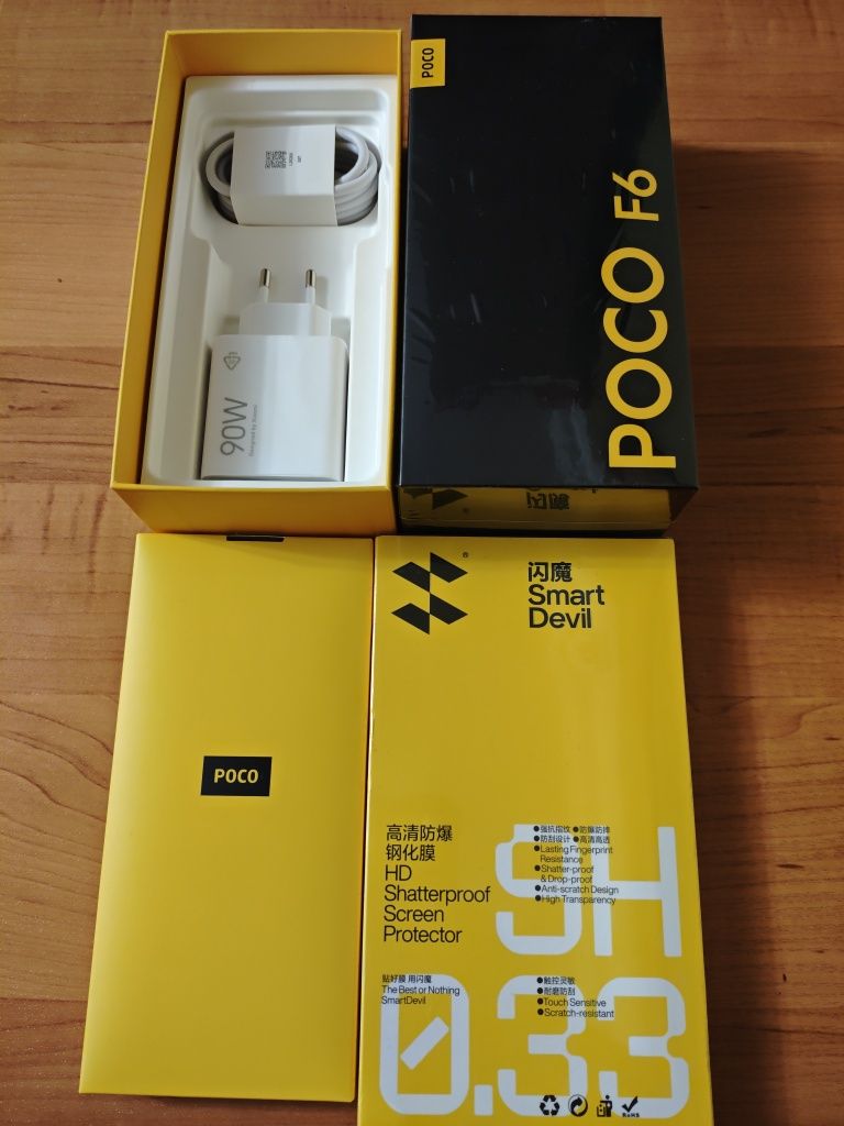 Смартфон Poco F6 12/512 Global З зарядним. + 2 скла у подарунок