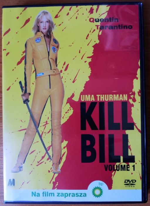 KILL BILL film na DVD Quentina Tarantino, stan idealny