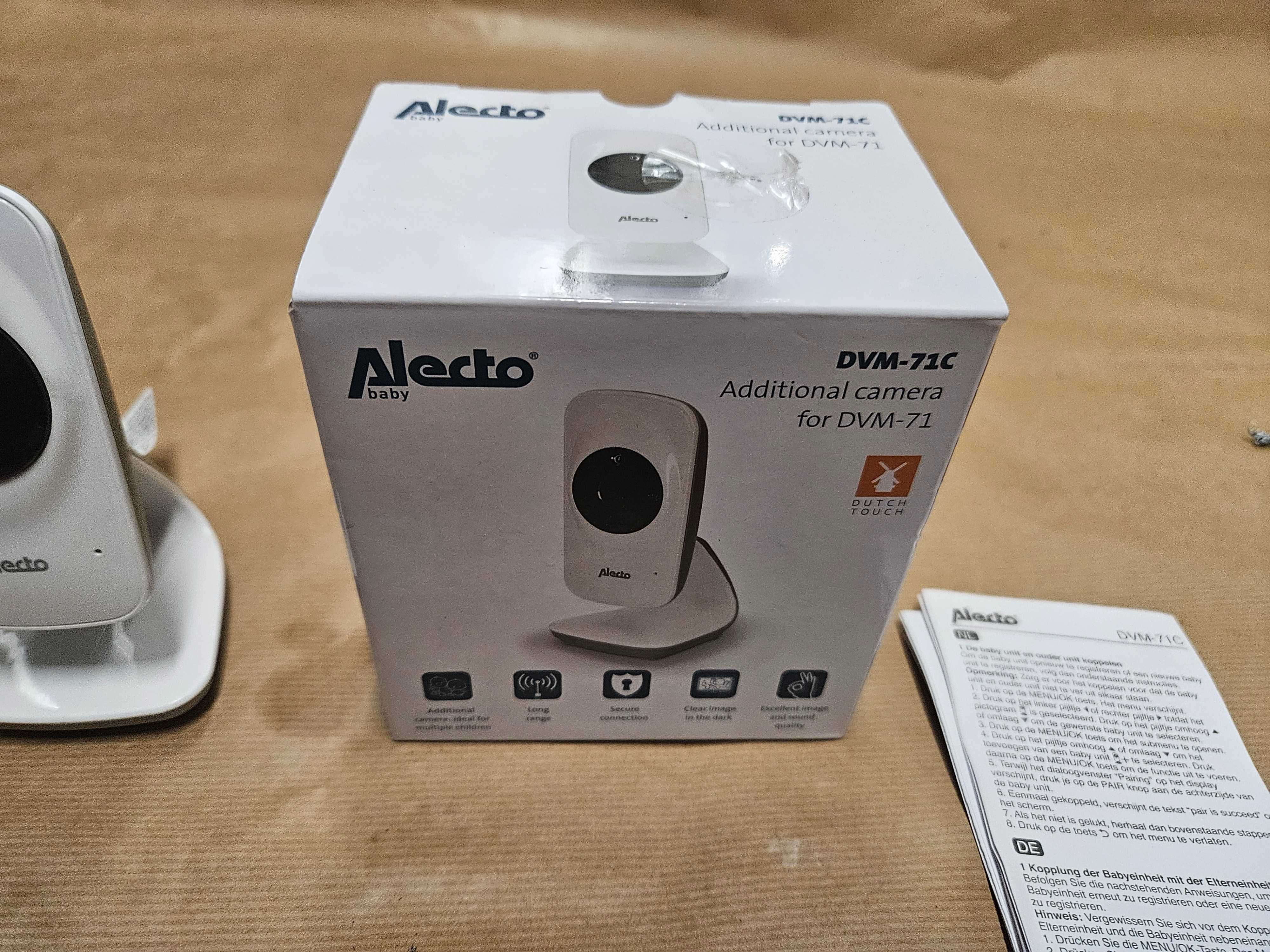 Alecto dvm-71 c dodatkowa kamera do elektrycznej niani