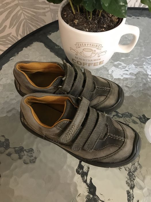 Buty skórzane Clarks, r.32