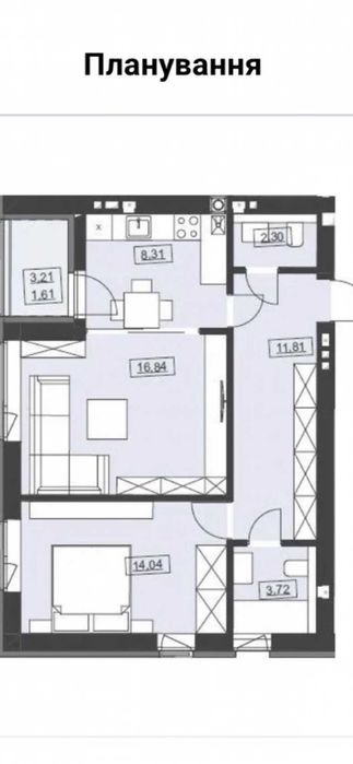 2 квартира/0-цикл/Бібрка/Львівська область