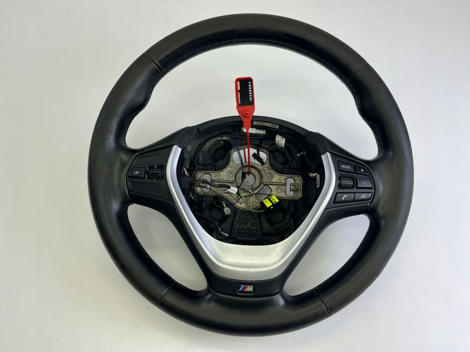 kierownica multifunkcyjna czarna skÓra gŁadka m-pakiet bmw f20 f21 f30 f31