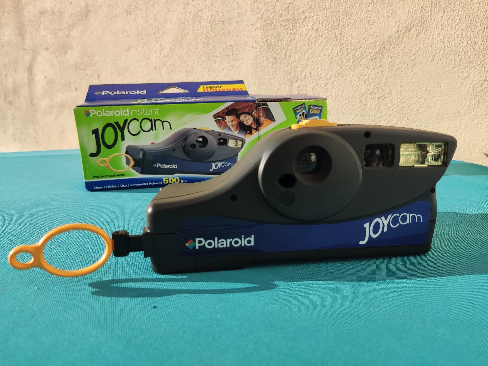 Polaroid Joycam 500 (black version) - vintage (Caixa Original)