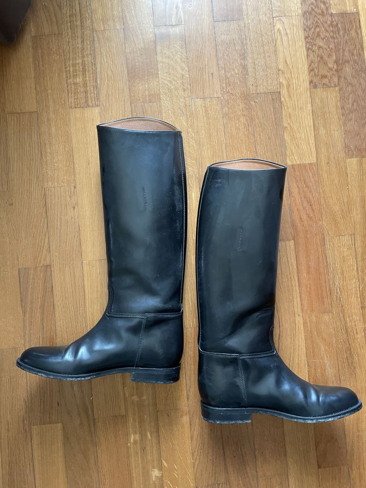 Botas de equitação em pele # 41 e Toque