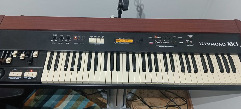 Órgão hammond e leslie elka