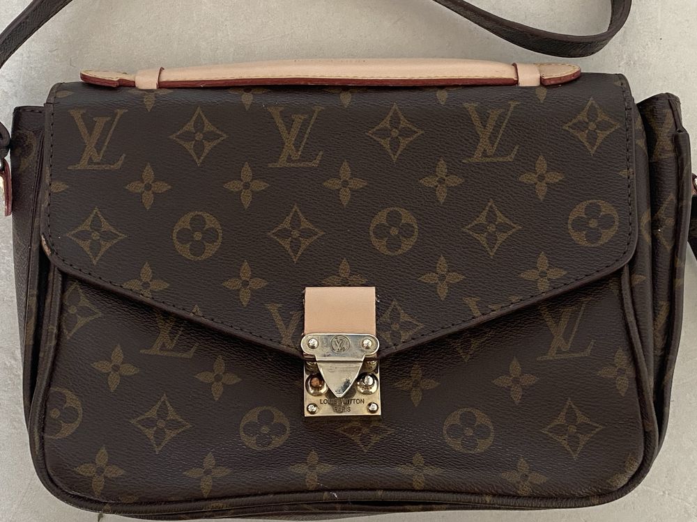 Louis Vuitton torebka listonoszka brązowa