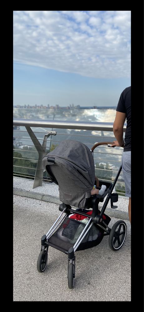 Коляска cybex platinum manhattan grey