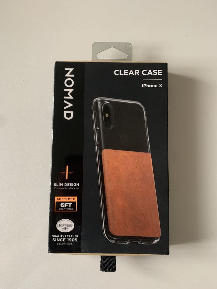 Чехол NOMAD ClearCase Iphone X-XS