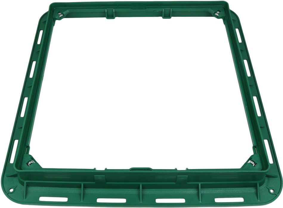 Właz Pokrywa Studzienk70x70(60x60)cm plastikowy kwadratowy zielony A15