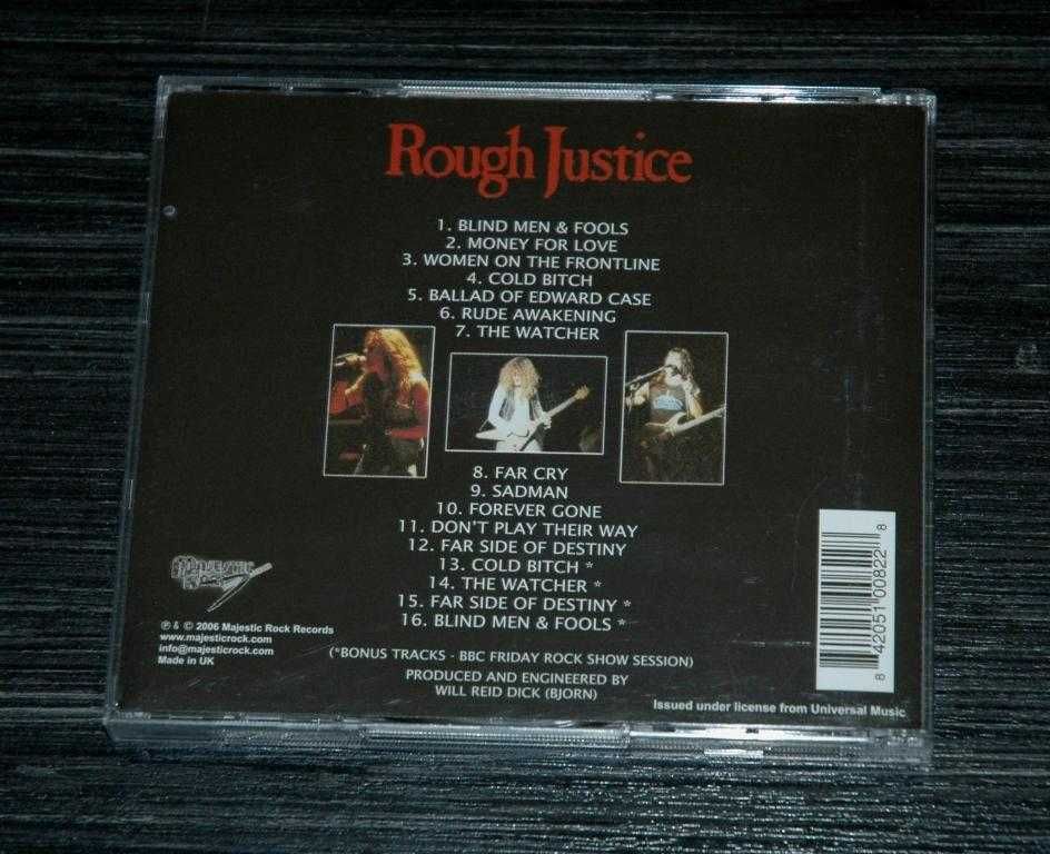 TYTAN - Rough Justice. 2006 Majestic. CD+DVD. NWOBHM. Iron Maiden.