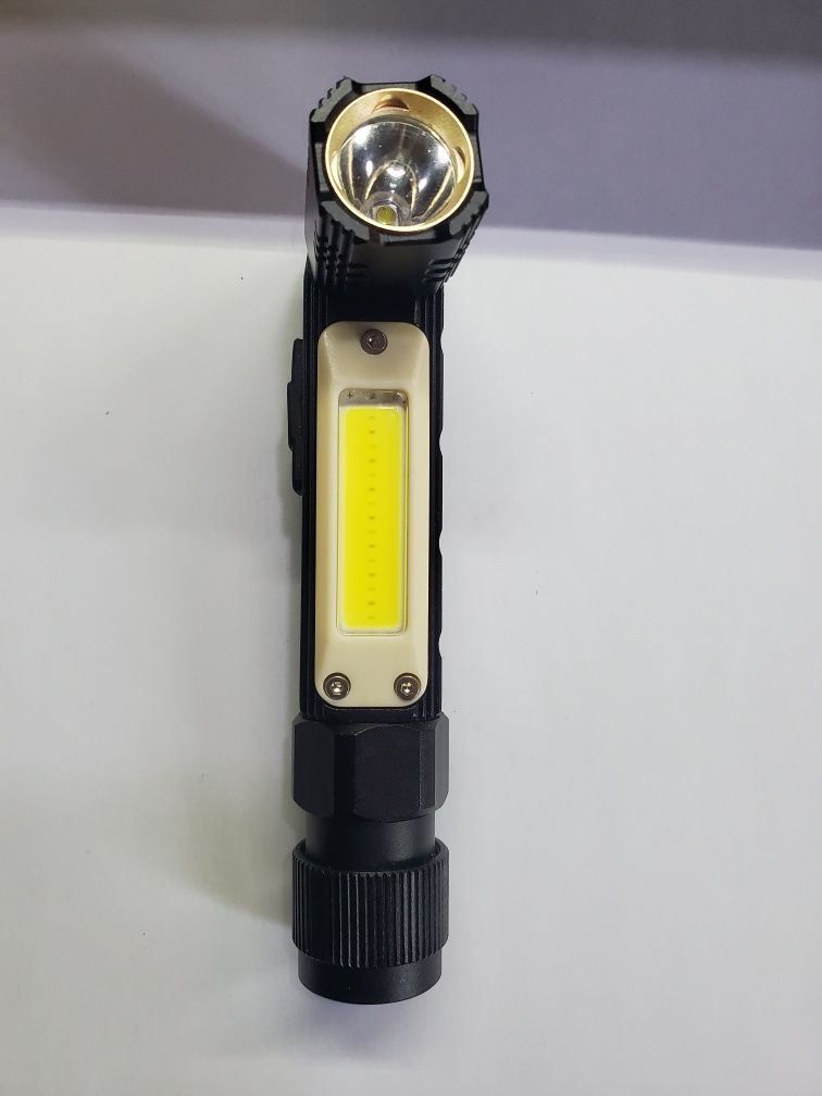 Ліхтар з магнітом Y112 USB XPG/COB акумуляторний