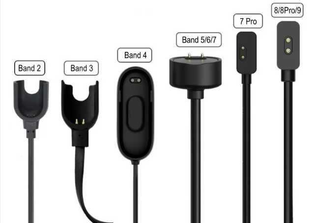 Фітнес-браслет Xiaomi Smart Band 9 8 7 зарядний кабель шнур