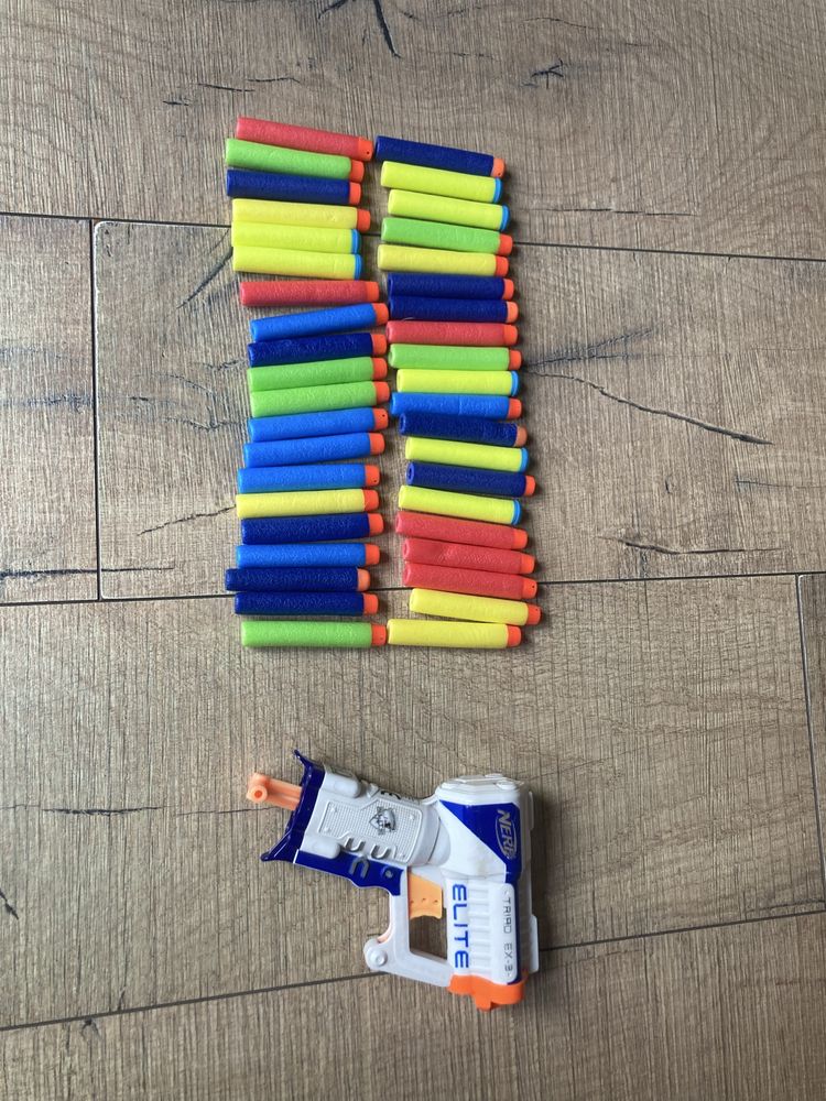 Zestaw nerf oraz naboje do nerfu