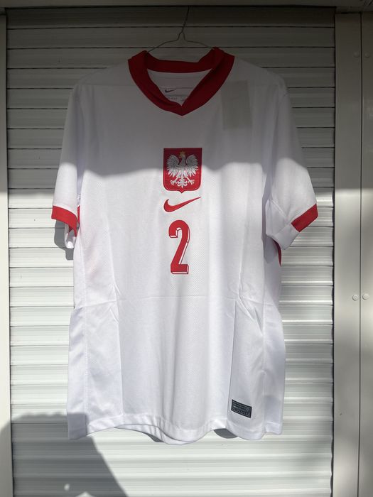 Koszulka Oficjalna meczowa Matty Cash 2 Reprezentacja Polski Nike