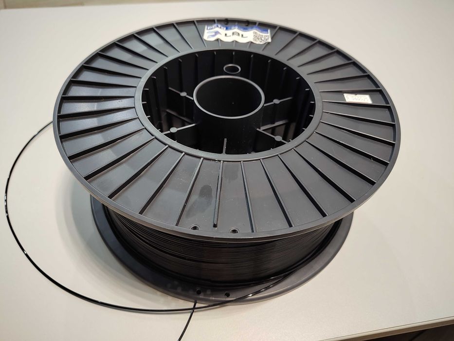 Філамент для 3D принтера PETG-пластик чорний 2 кг