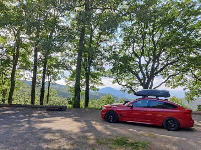 Поперечини на дах BMW Thule багажник бмв рейлінги планки бокс туле