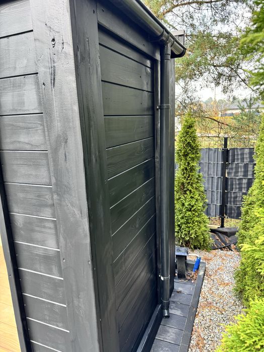 Sauna ogrodowa elektryczna harvia ocieplona