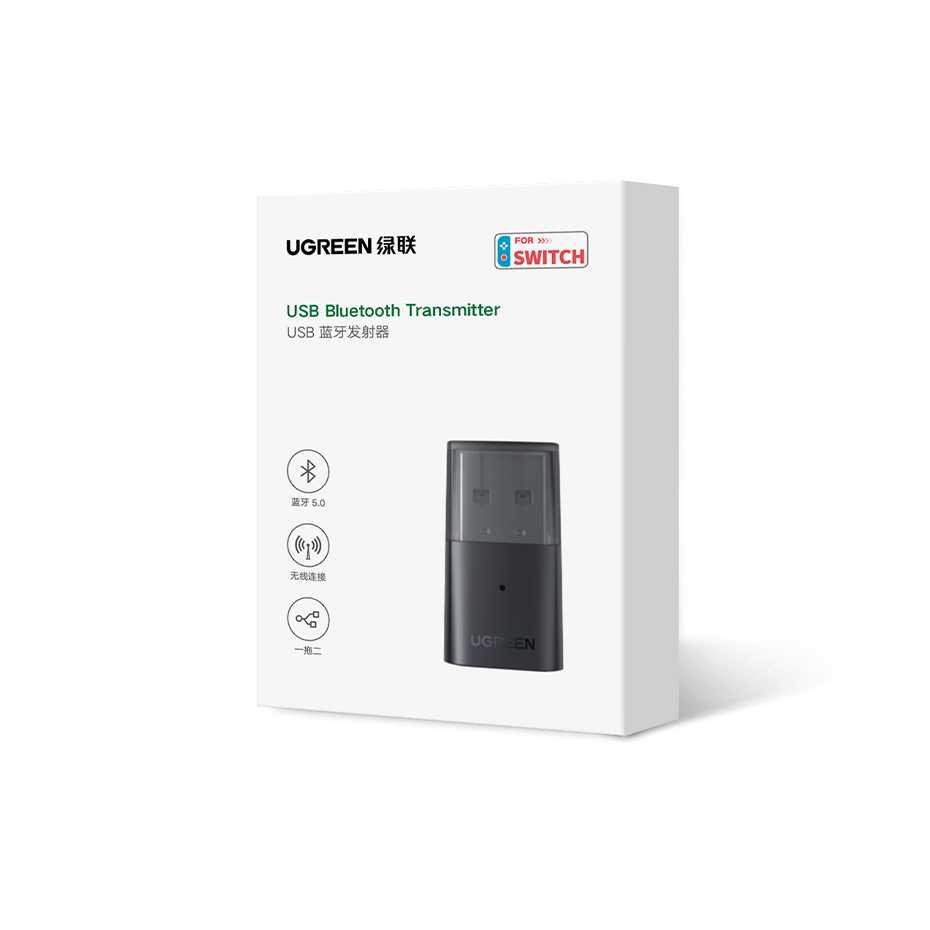 Ugreen USB Блютуз 5.0 передатчик для ПК Nintendo PS4 PS5 адаптер