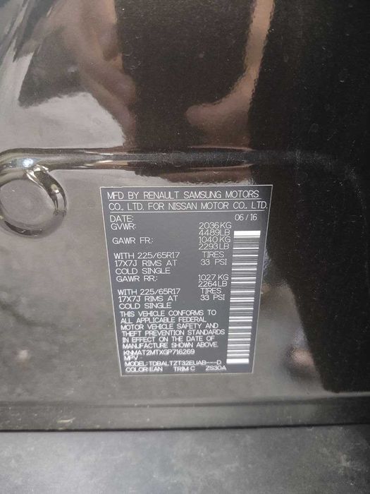 2016 Nissan Rogue SV Premium