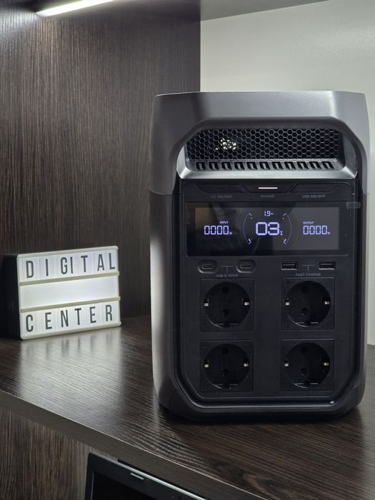 9.12 В Наявності Ecoflow Delta 3 1800W/ 1024WH